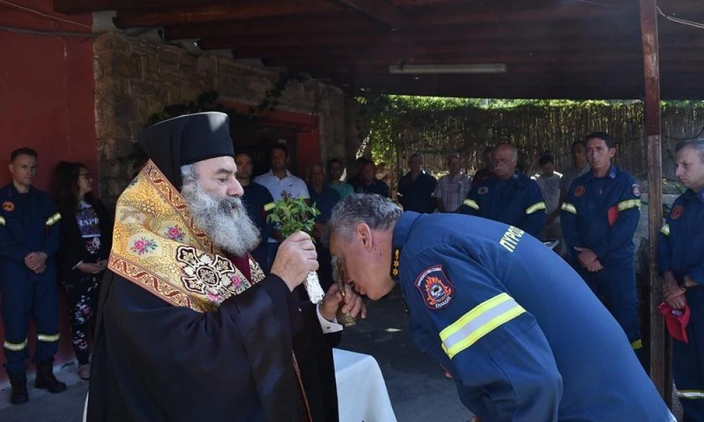 Μητρόπολη Μάνης: Τέλεση αγιασμού για την έναρξη της αντιπυρικής θερινής περιόδου